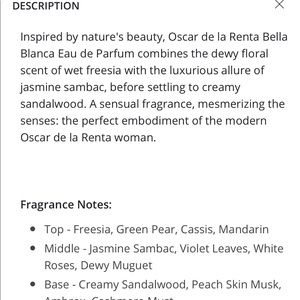 Oscar de la Renta Other - Authentic Oscar de la rents Bella blanc 🌸🌸 Oscar de la Renta Other - Authentic Oscar de la rents Bella blanc 🌸🌸